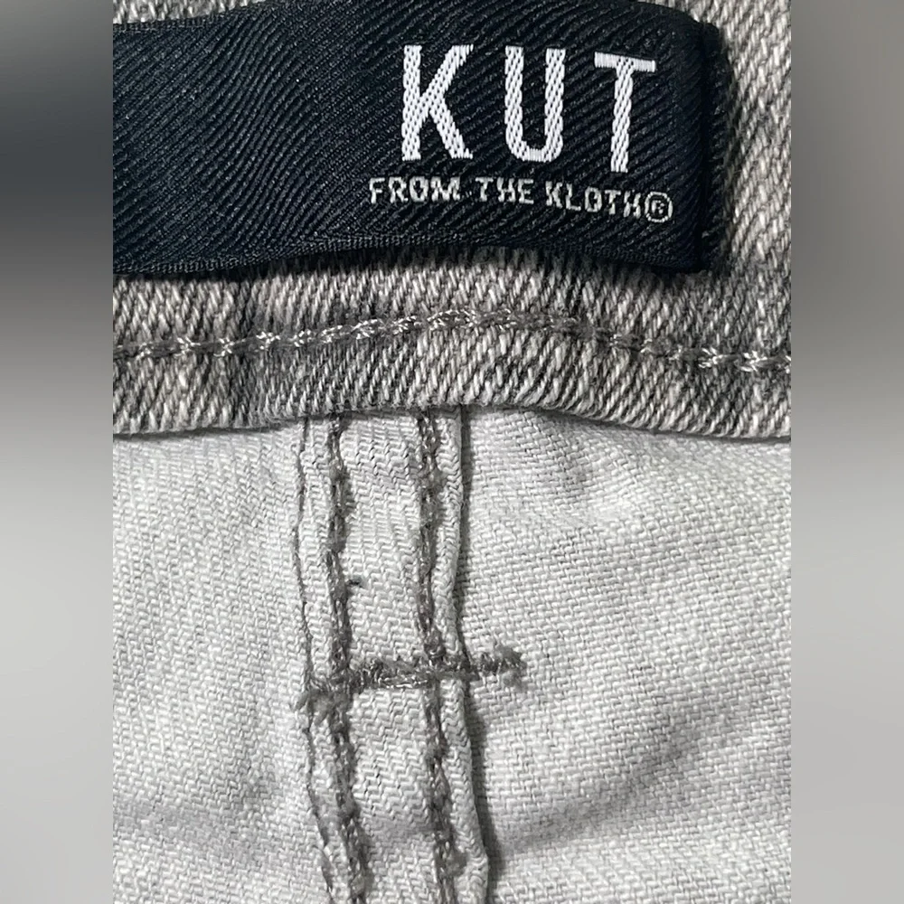 Kut from the Kloth Animal Print Skinny Woman’s Jeans Cotton Blend  Size 8 - Picture 11 of 12